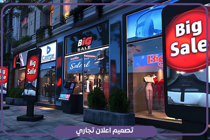 تصميم اعلان تجاري